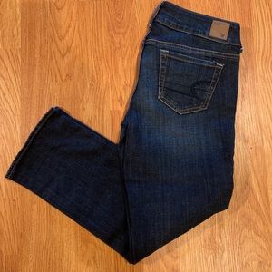 American Eagle Artist cropped jeans